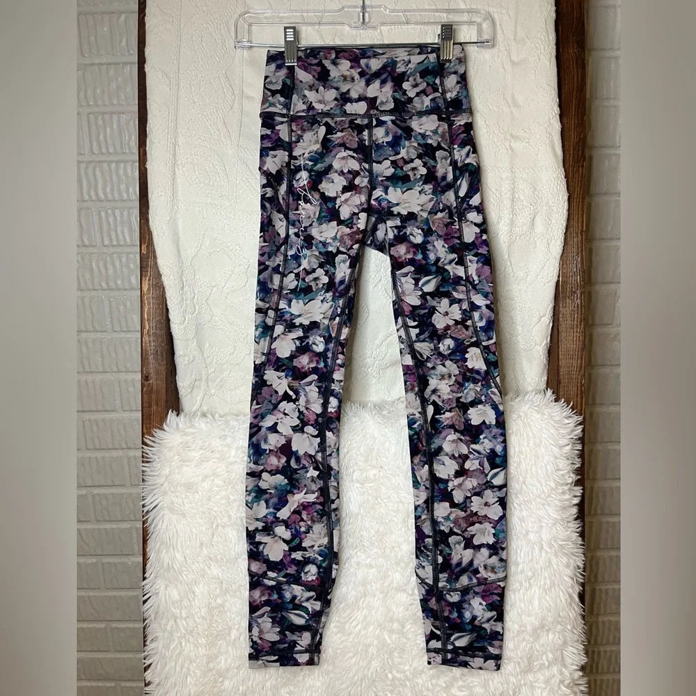 Lululemon Align Utopia Multi Full Length Women’s 2 Legging - Picture 2 of 4